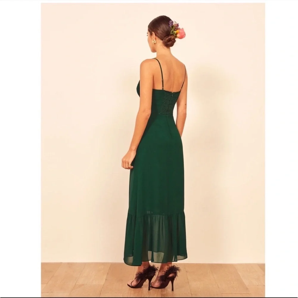 Reformation Emersyn ruffle hem maxi dress - Picture 7 of 9